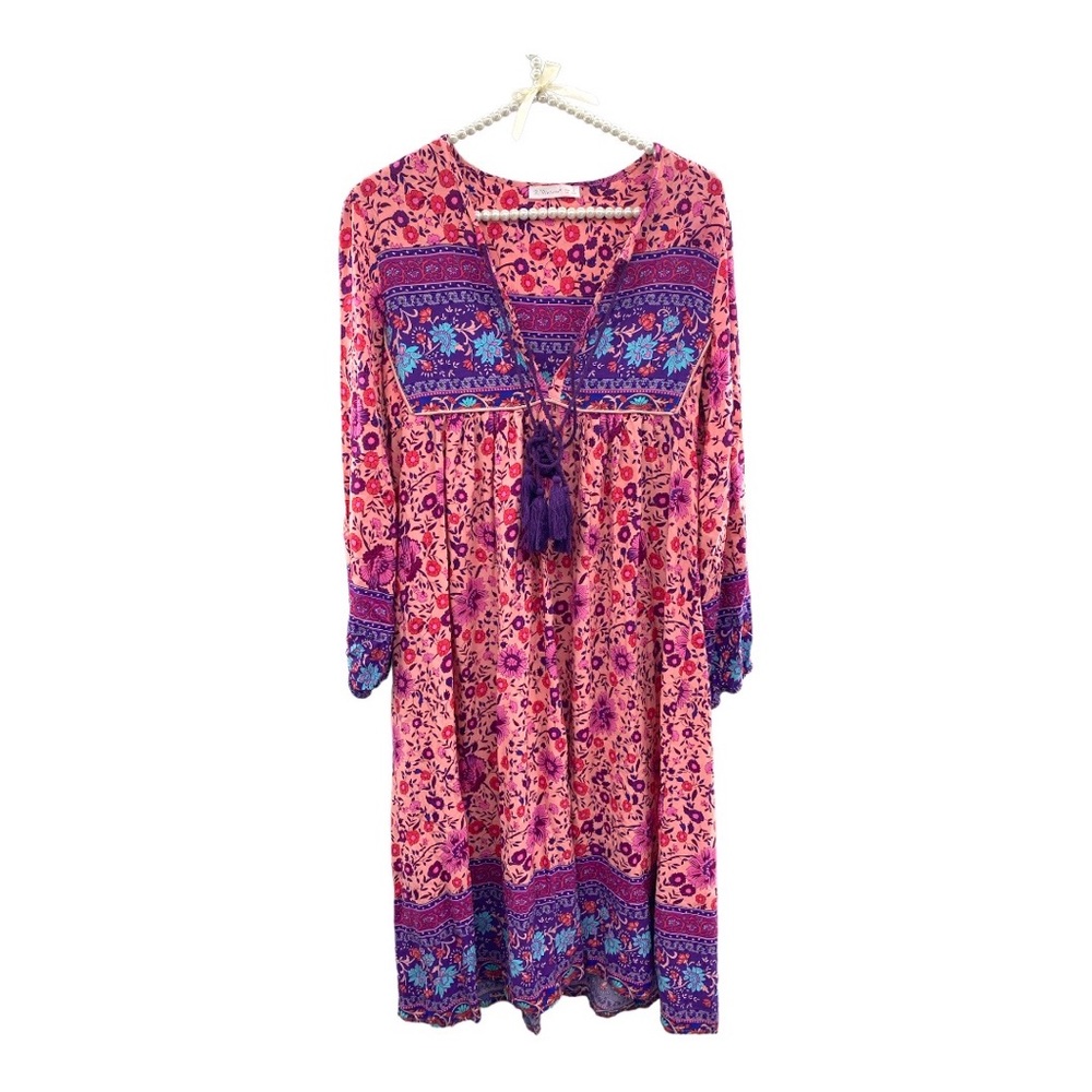 R Vioimos Boho Style Dress 4/6